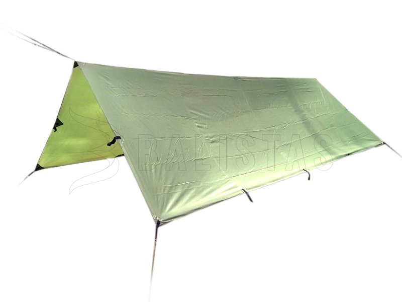 Telo turistico tarp Tigerwood Tectum 3x3 m verde