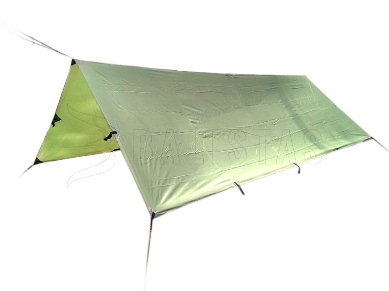 Telo turistico tarp Tigerwood Tectum 3x3 m verde