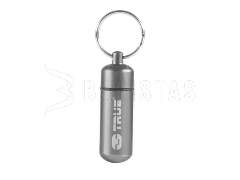 Pendente con vano portaoggetti True Utility CashStash TU241 argento