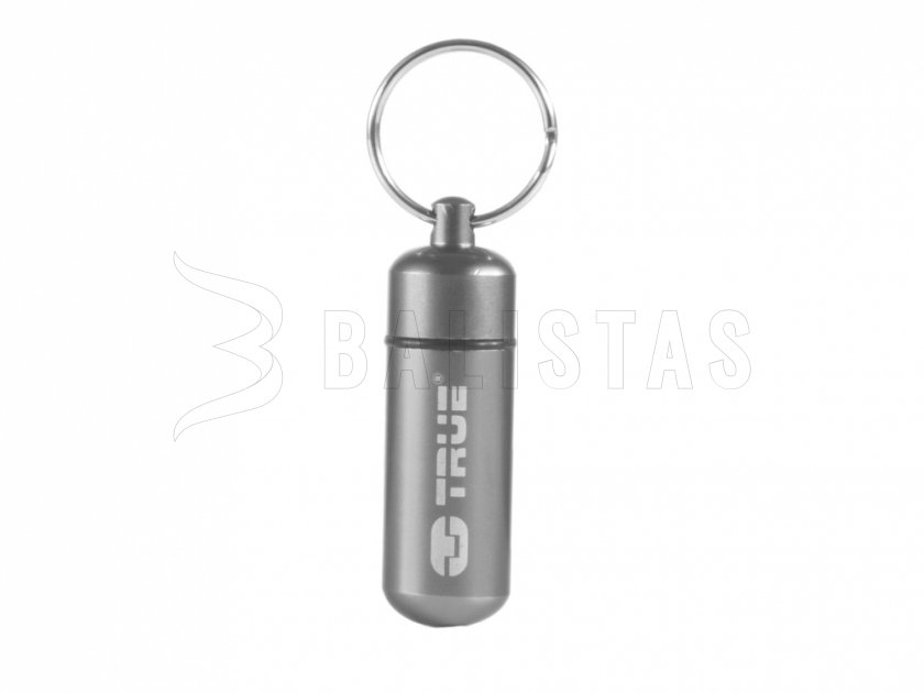 Pendente con vano portaoggetti True Utility CashStash TU241 argento