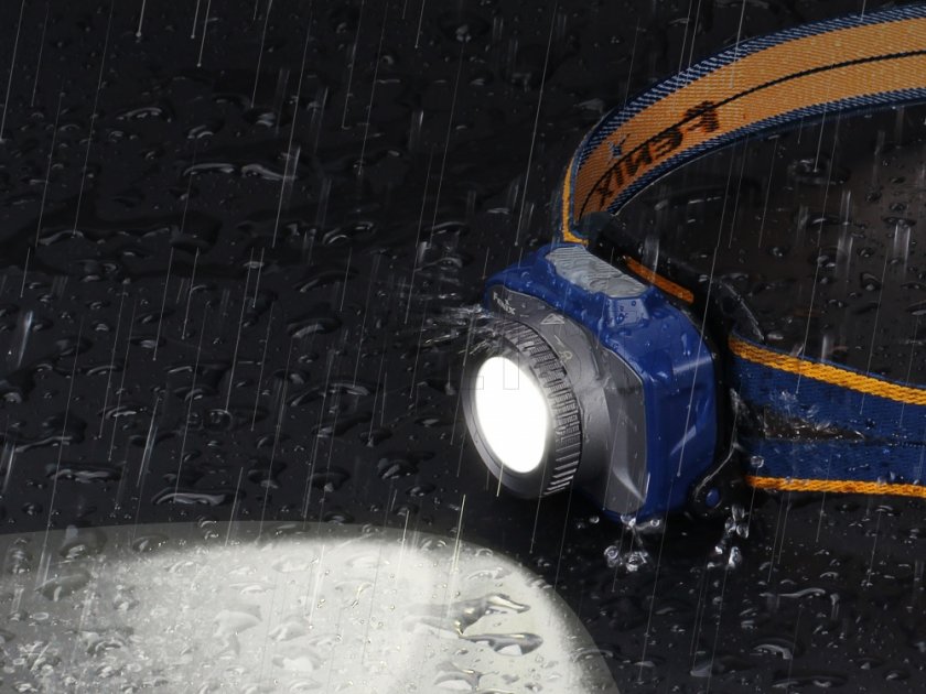 Lampada frontale a LED Fenix HL40R blu