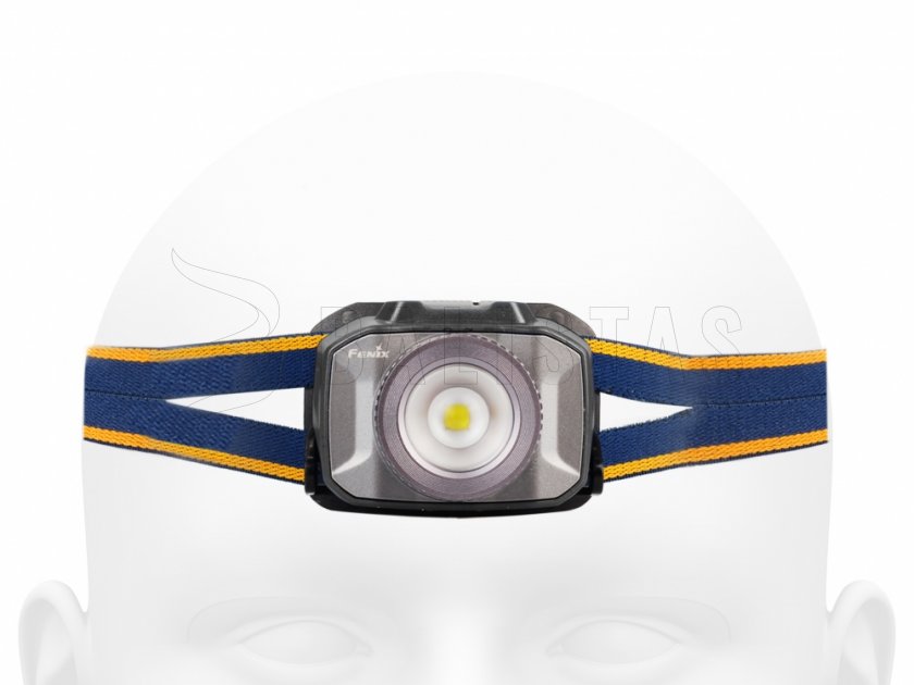 Torcia frontale a LED Fenix HL40R grigia