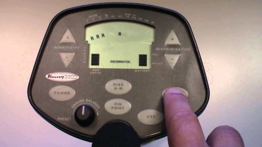 Metal detector Bounty Hunter Discovery 3300