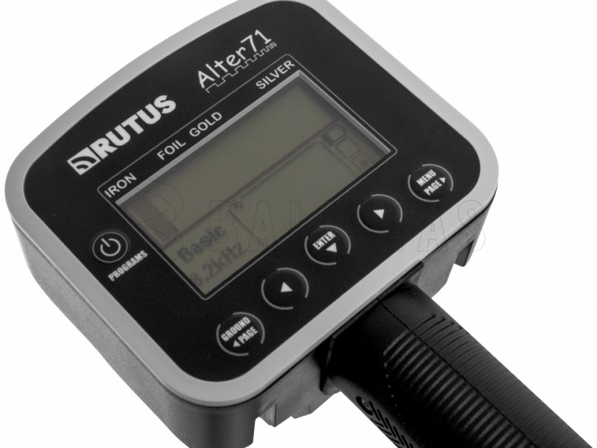 Metal detector RUTUS Alter 71 ver. 1.1