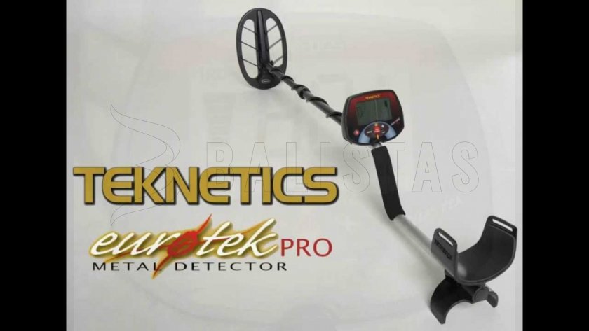 Rilevatore metalli Teknetics Eurotek PRO 11'' DD set