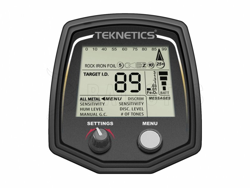Metal detector Teknetics T2 Classic 11" DD pala + Pinpointer TekPoint