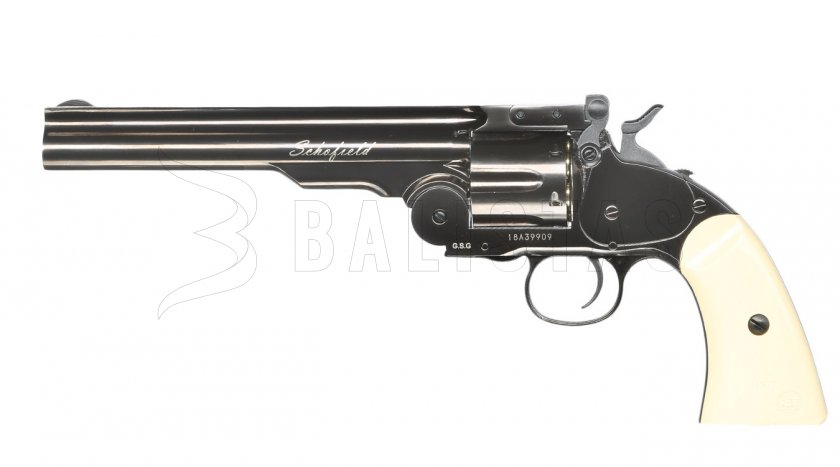 Revolver ad aria compressa ASG Schofield 6" Grigio 4,5mm BB