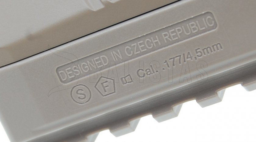 Pistola ad aria compressa ASG CZ P-09 FDE Blowback 4,5mm