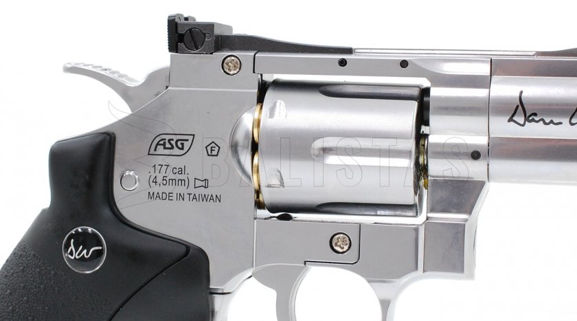 Revolver ad aria compressa ASG Dan Wesson 2,5" per diabolini 4,5mm