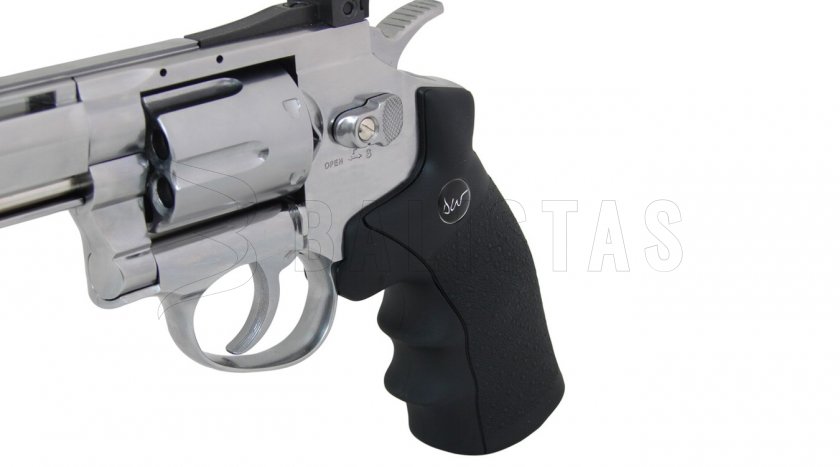 Revolver ad aria compressa ASG Dan Wesson 6" silver per diabolka 4,5mm