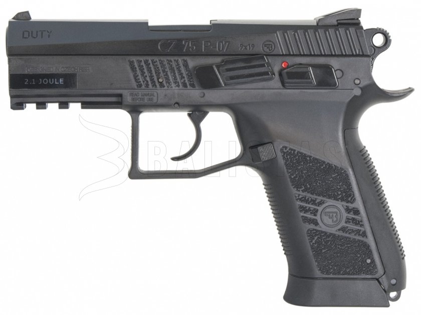 Pistola ad aria compressa ASG CZ 75 P-07 Duty Blowback 4,5mm