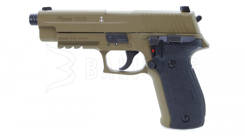Pistola ad aria Sig Sauer P226 FDE Sand 4,5mm
