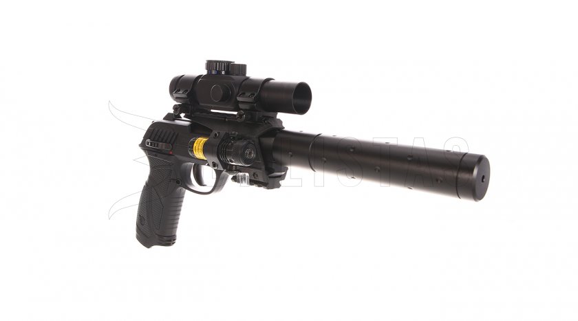 Pistola ad aria compressa Gamo PT-85 Tactical 4,5mm