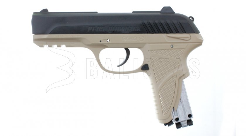 Pistola ad aria Gamo PT-85 Blowback Desert 4,5mm