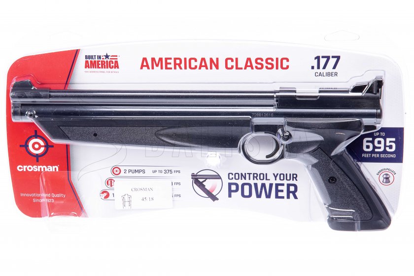 Pistola ad aria Crosman 1377 Nera 4,5mm