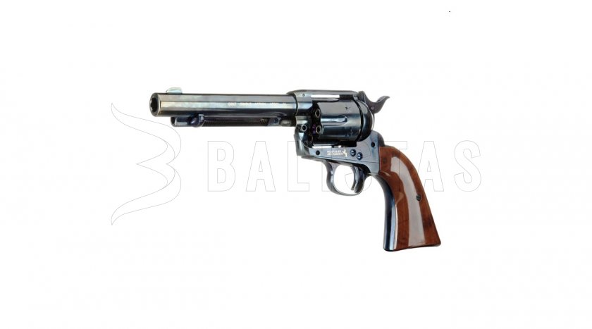 Revolver ad aria compressa Umarex Colt SAA .45 Diabolo Blued/Brown 4,5mm