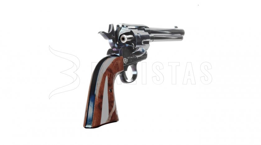 Revolver ad aria compressa Umarex Colt SAA .45 Diabolo Blued/Brown 4,5mm