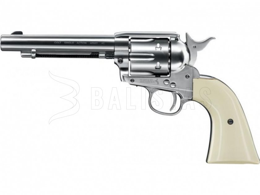 Revolver ad aria compressa Umarex Colt Single Action Army SAA .45 nickel 4,5mm