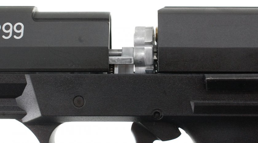 Pistola ad aria compressa Umarex Walther CP 99 nera 4,5mm