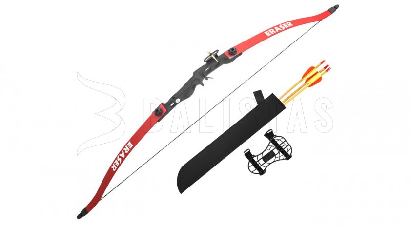 Bow Perfect Line Eraser Beetle reflective 18lb rosso
