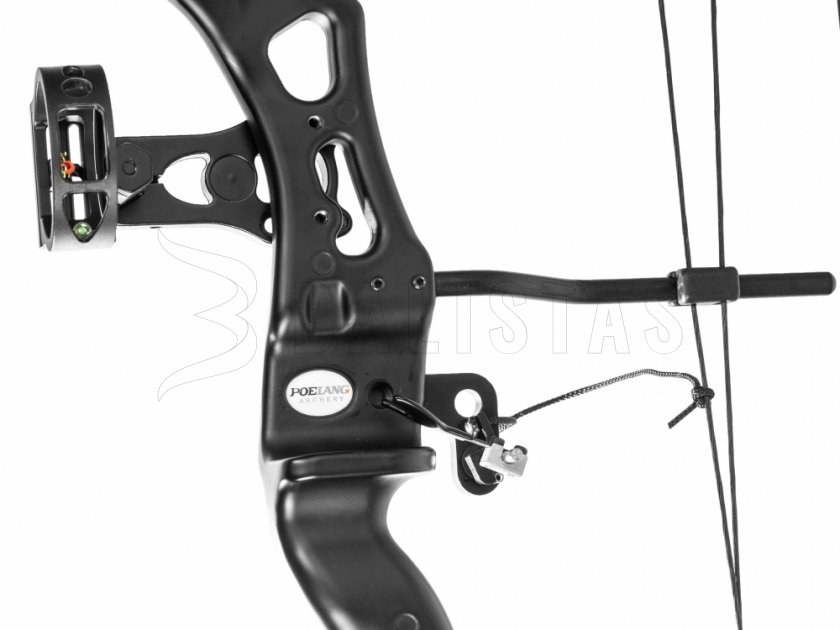 Arco Poe Lang Predator II nero 45-65lbs
