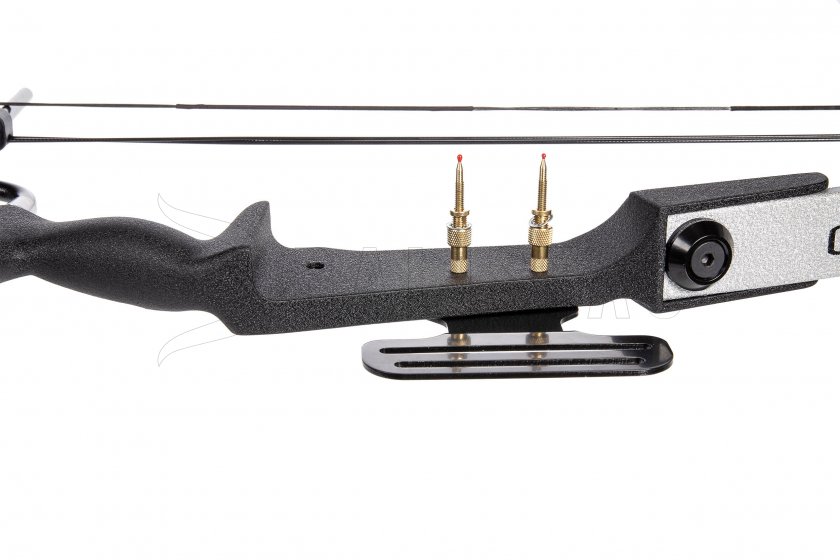 Arco Perfect Line Cobra compound 55lb argento mancino