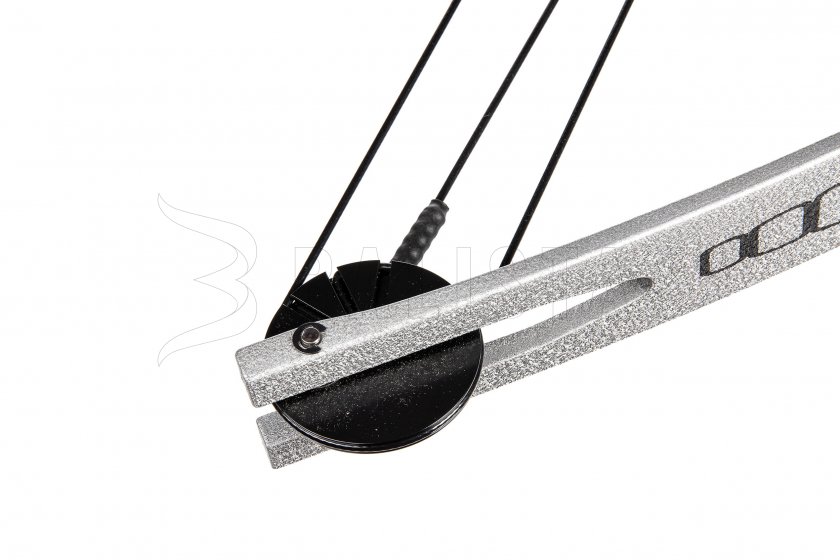 Arco Perfect Line Cobra compound 55lb argento mancino