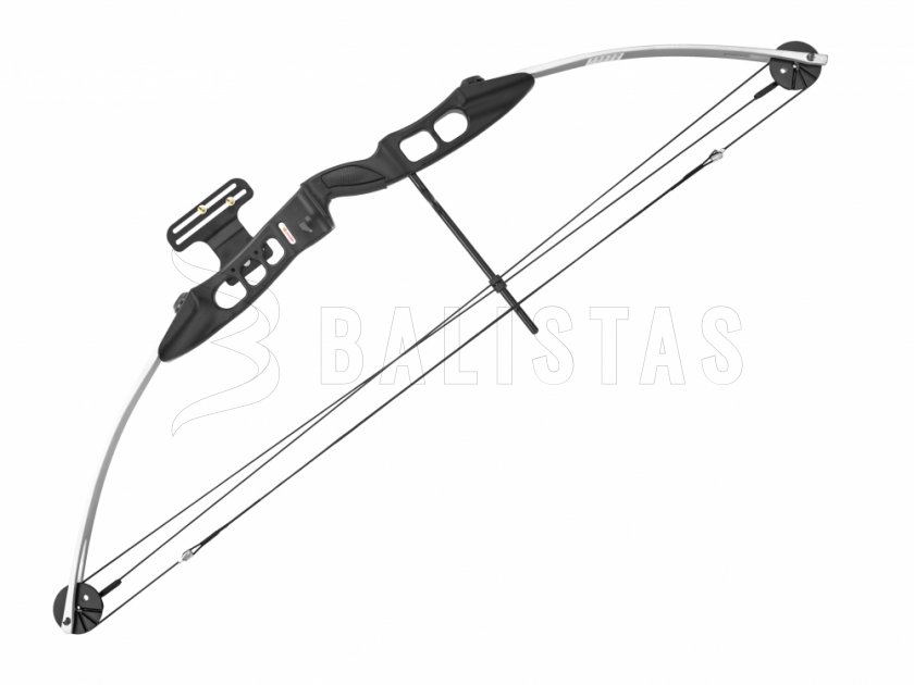 Arco Perfect Line Cobra compound 55lb argento mancino