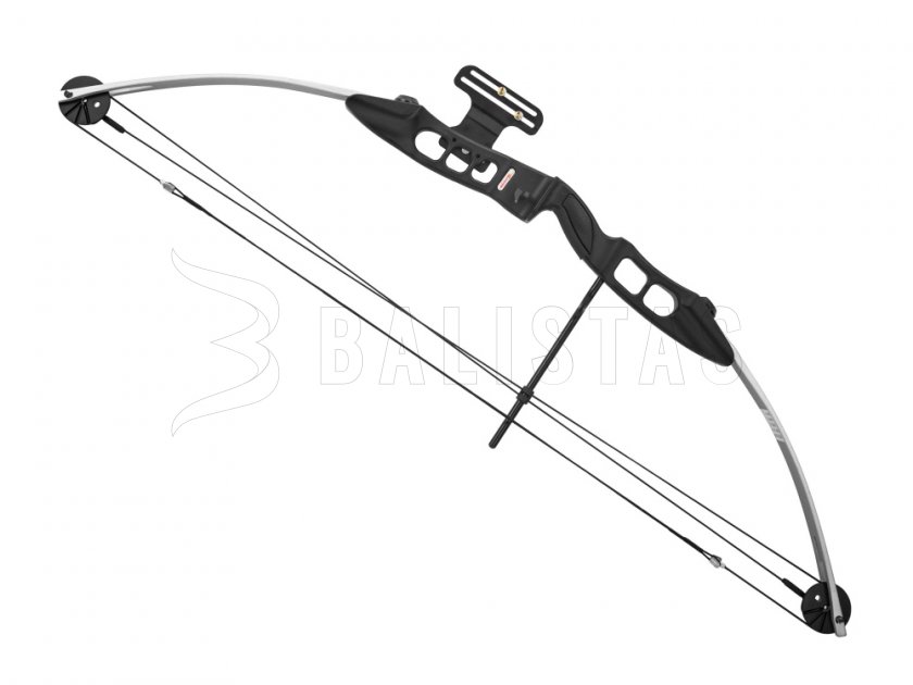 Arco Perfect Line Cobra compound 55lb argento mancino