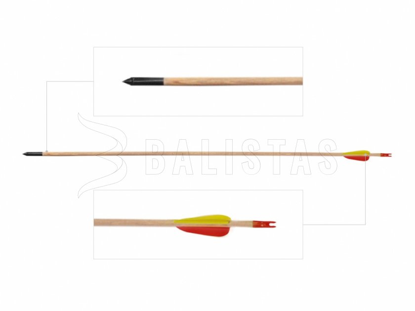 Freccia in legno 28" Poe Lang