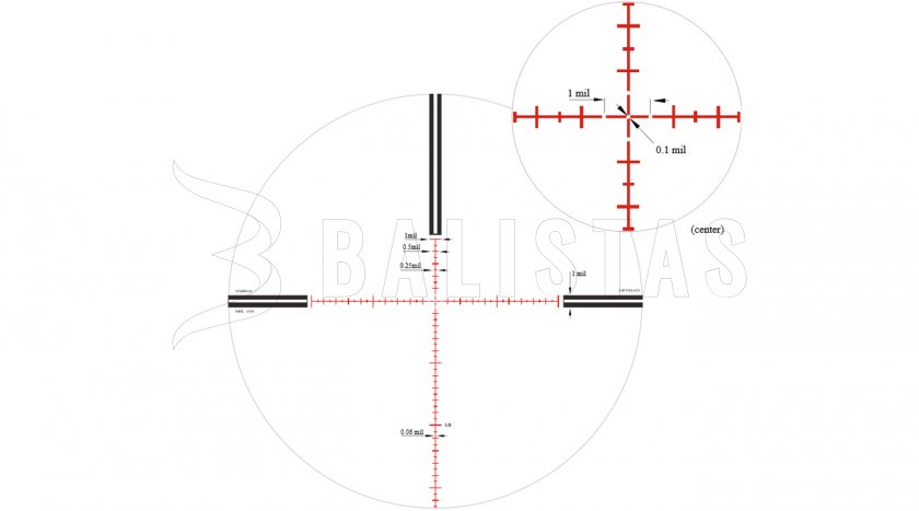 Cannocchiale Optisan EVE 3-12x44Pi (MIL-NMH10X)