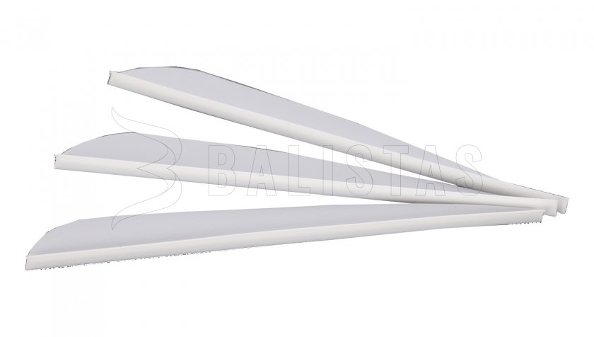 Penne per frecce Balistas bianche 3pz