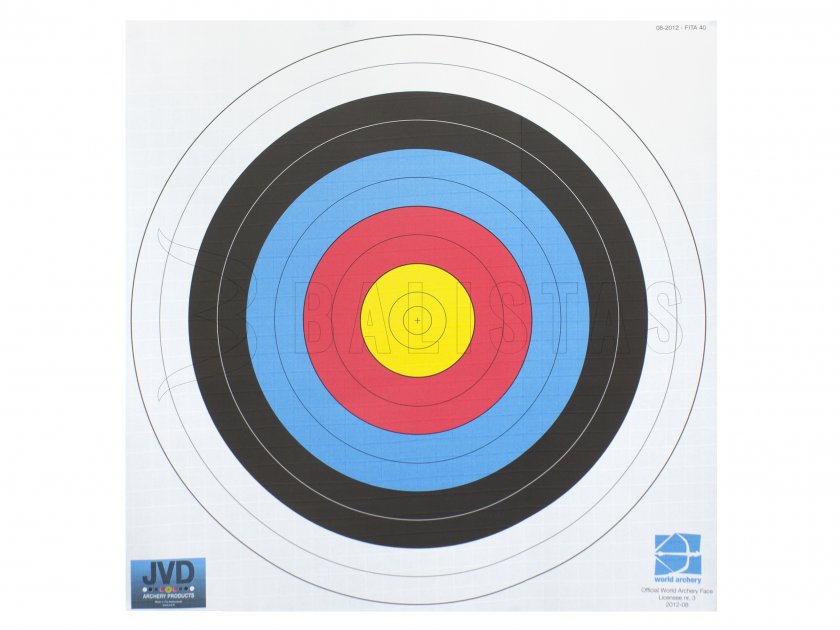 Bersaglio di carta 60x60cm