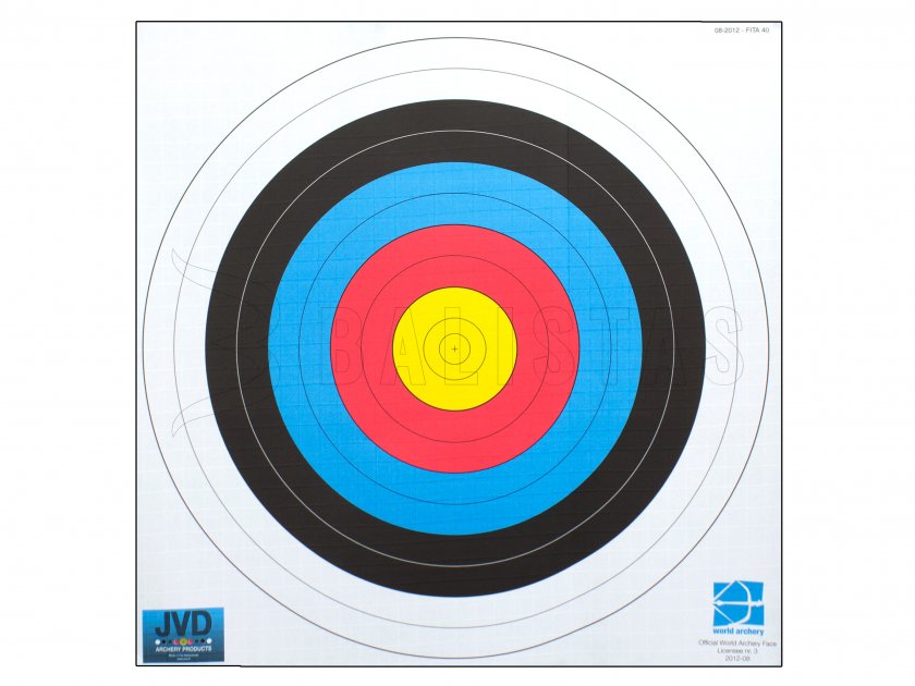 Bersaglio di carta 80x80cm