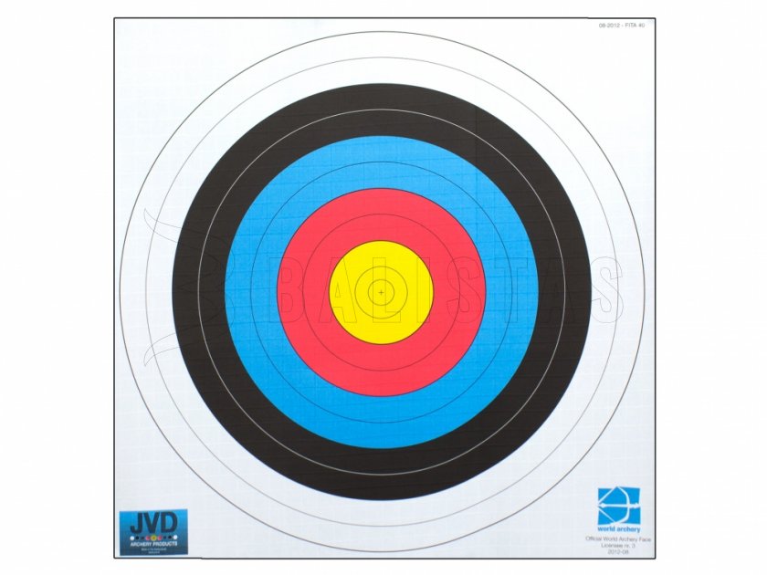 Bersaglio di carta 80x80cm