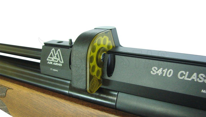 Carabina ad aria compressa Air Arms S410 Rifle 4,5mm Noce