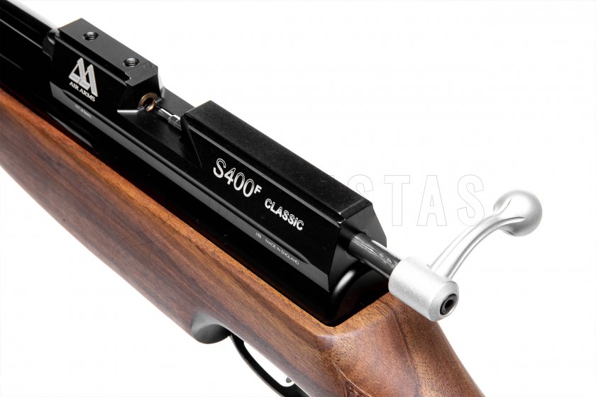 Carabina ad aria compressa Air Arms S400 Rifle 5,5mm Noce