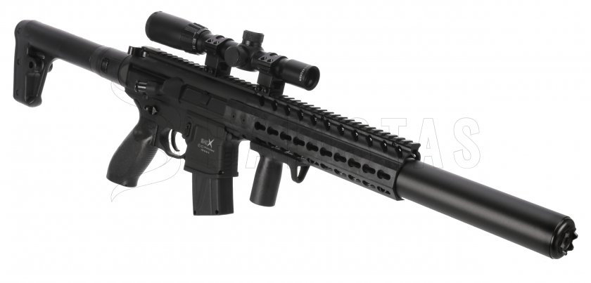Carabina ad aria Sig Sauer MCX 4,5mm con cannocchiale