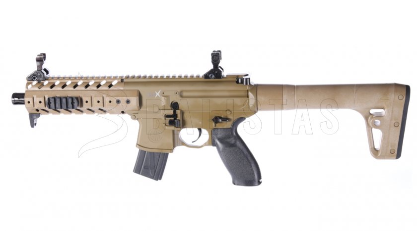 Carabina ad aria Sig Sauer MPX 4,5mm FDE Sand con collimatore