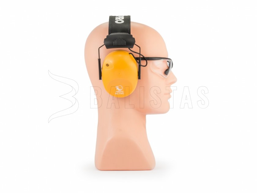 Cuffie RealHunter Aktivní Pro Arancioni + Occhiali
