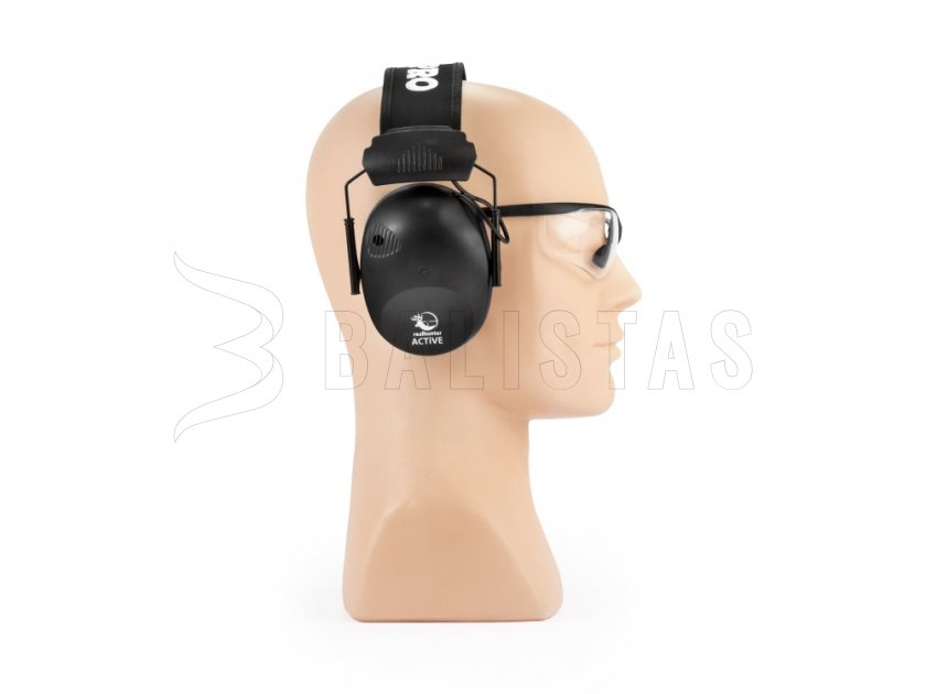 RealHunter Active Pro nero Cuffie + occhiali