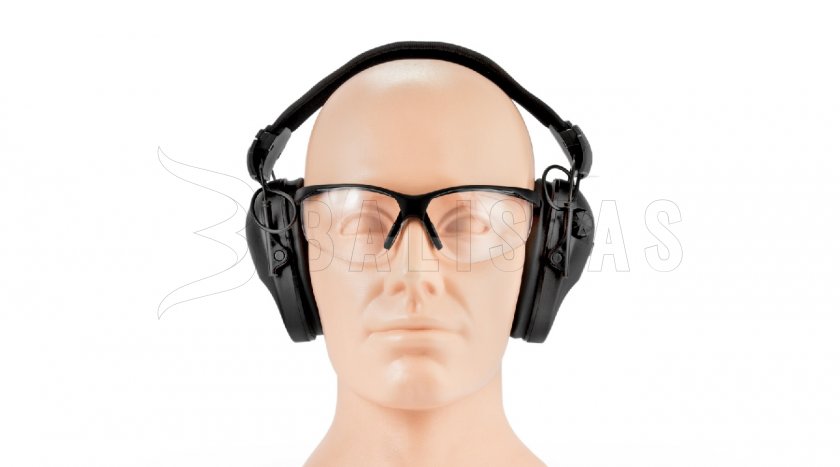 RealHunter Active Pro nero Cuffie + occhiali