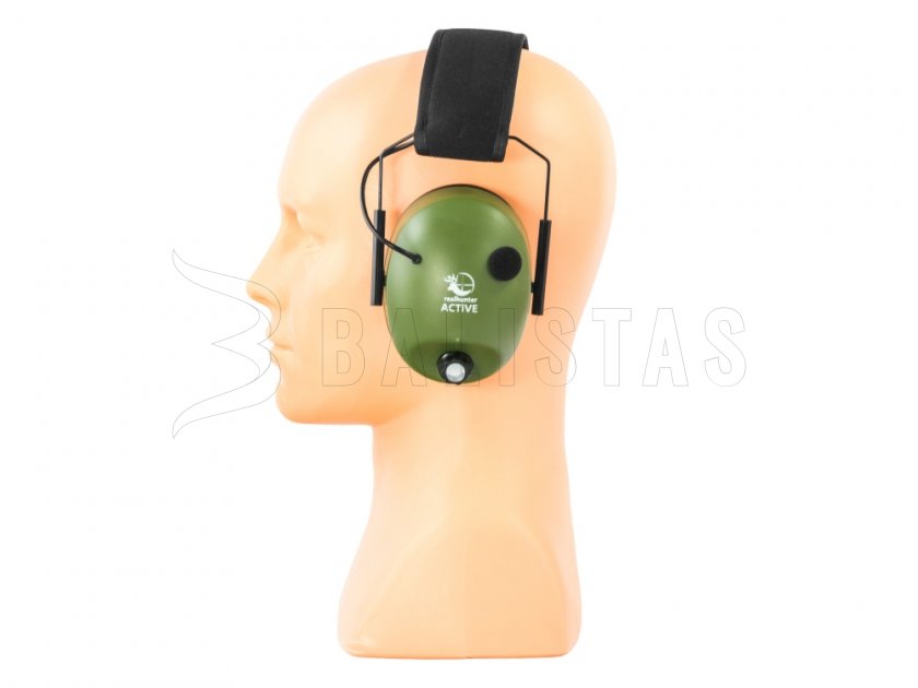 Cuffie RealHunter Active Olive