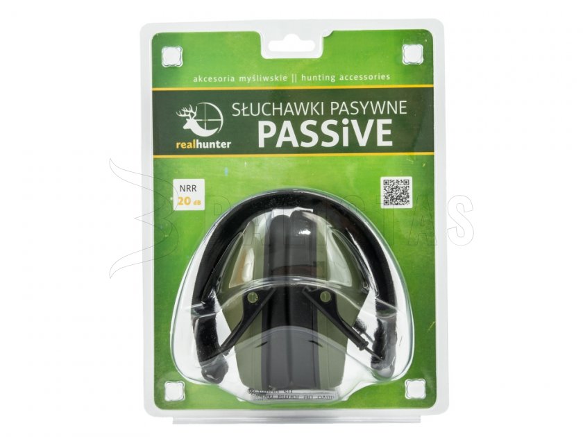 RealHunter Cuffie passive Olive