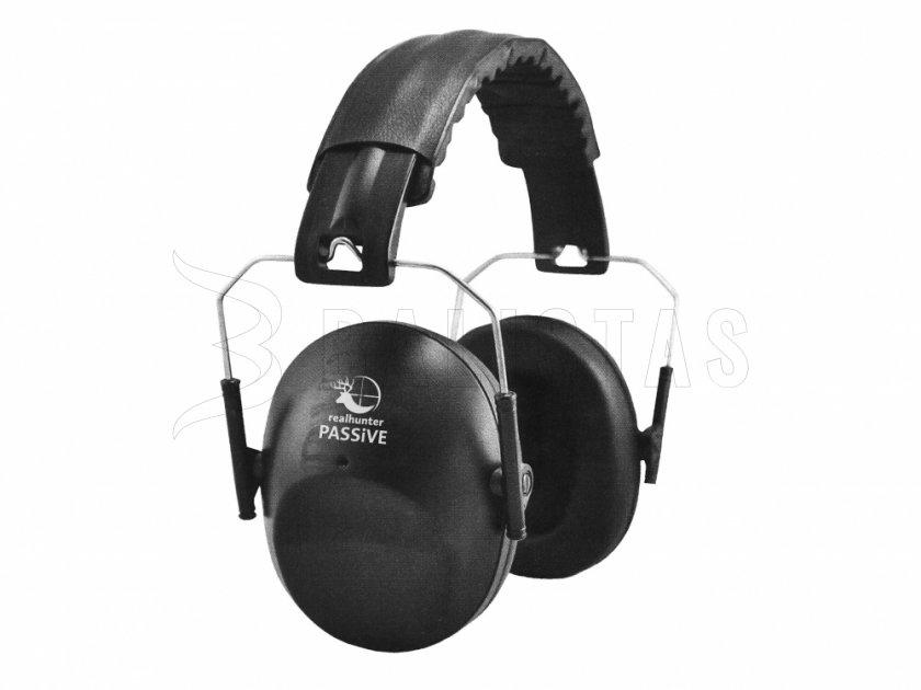 RealHunter Cuffie passive nere