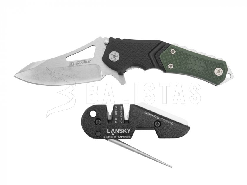 Set coltello Lansky Responder 7 + affilatore PSMED01