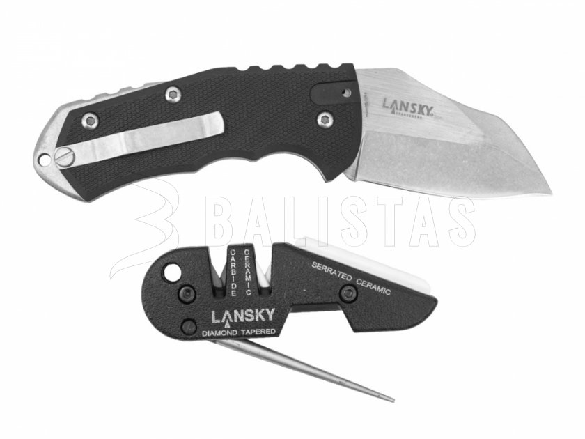 Set Lansky coltello World Legal + affilatore PSMED01