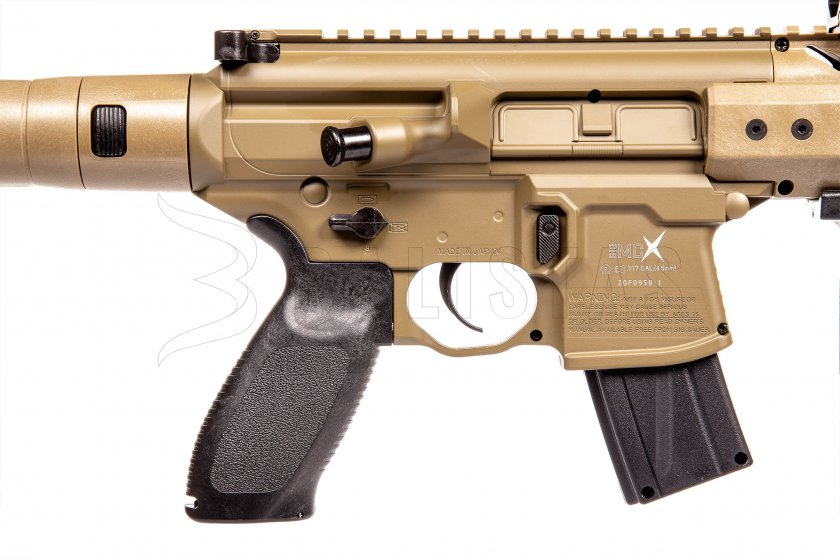 Carabina ad aria Sig Sauer MCX FDE 4,5mm con cannocchiale