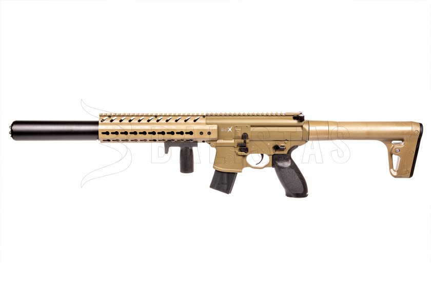 Carabina ad aria Sig Sauer MCX FDE 4,5mm con cannocchiale