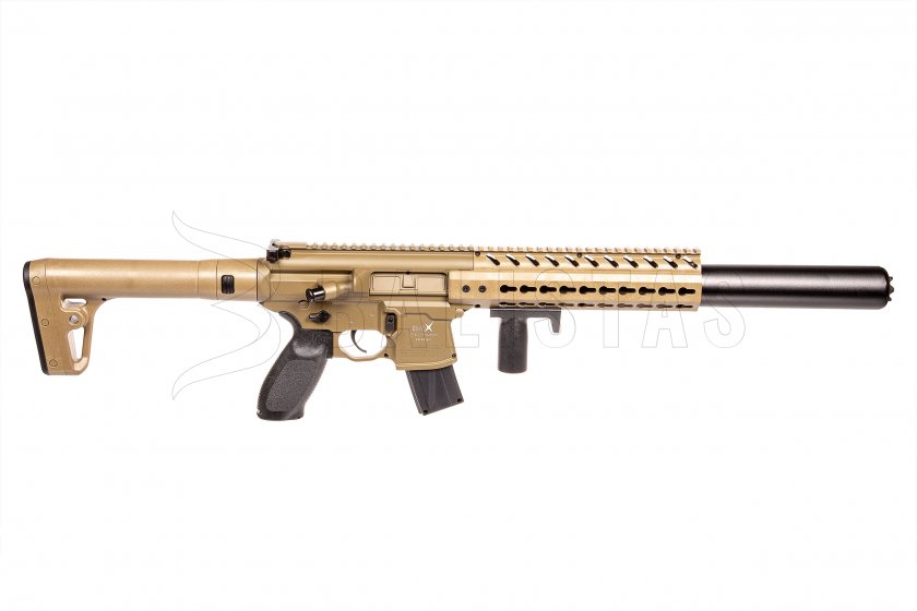 Carabina ad aria Sig Sauer MCX FDE 4,5mm con cannocchiale